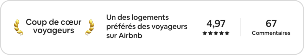 note airbnb chambre 2